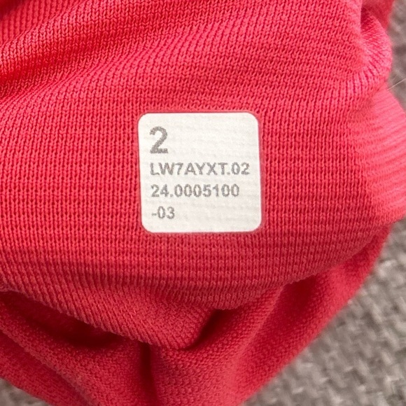 Lululemon Hotty Hot High Rise Shorts 4" In Glaze Pink Size 2 - Picture 6 of 6